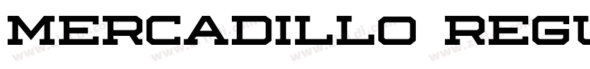 Mercadillo Regular字体转换